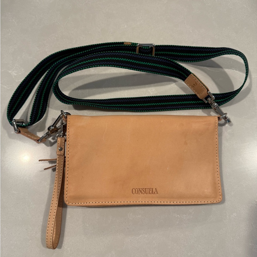 Uptown Crossbody Diego w/ Wintergreen Straps